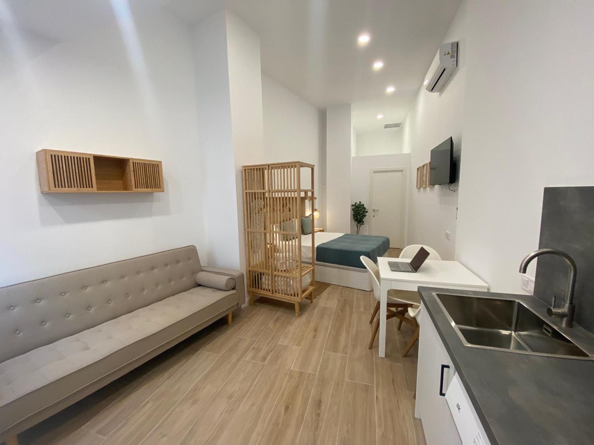 Апартаменты Travel Habitat Cabanyal Lofts Валенсия Экстерьер фото